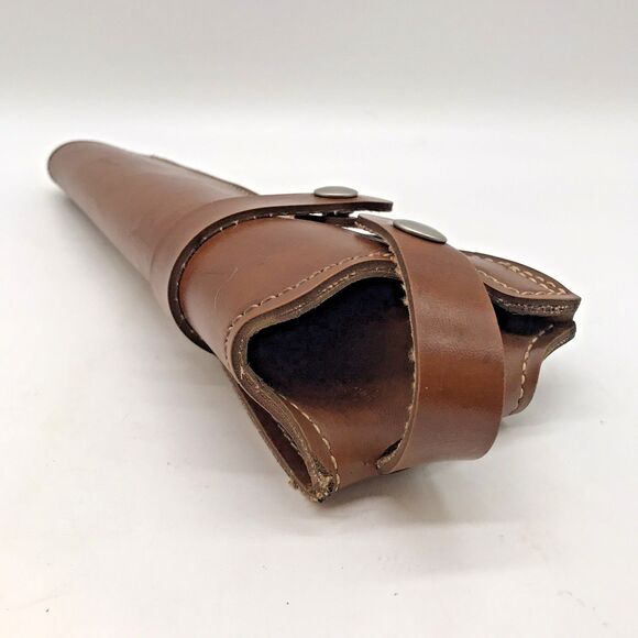 Smith & Wesson 19-38 Brown Leather Holster (See Photos) RHD Revolver Carry Case - Picture 7 of 16